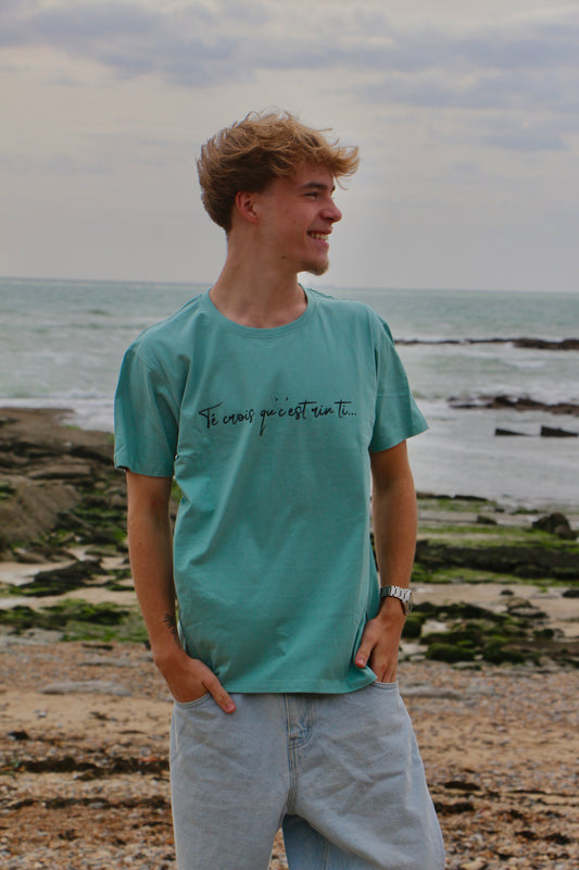 T-shirt "té crois que c'est rin ti"