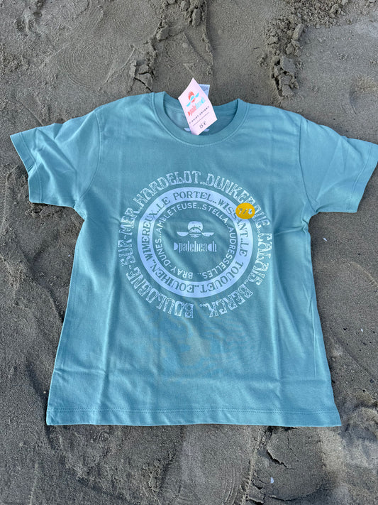 T-shirt plage de la Côte d'Opale Enfants