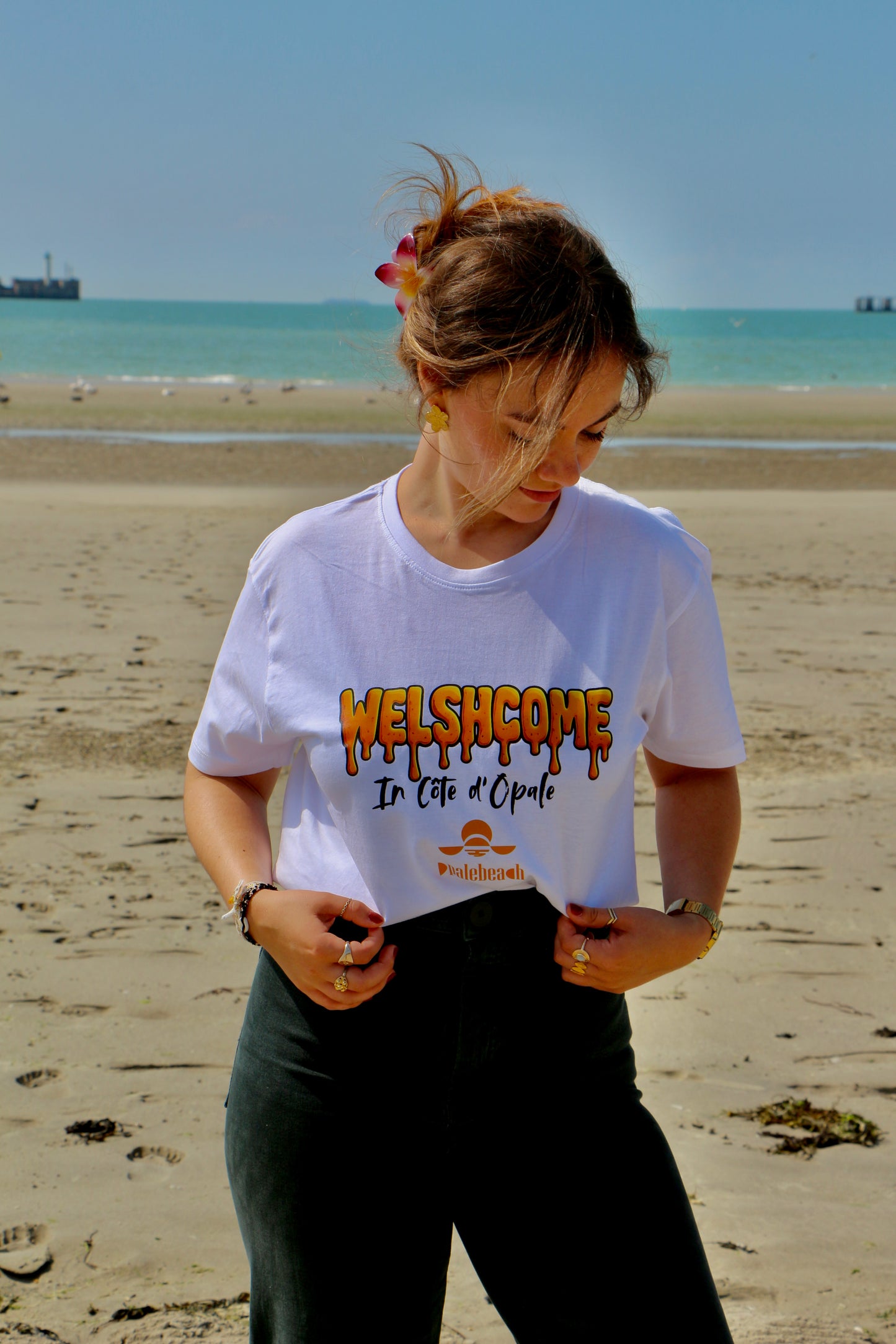 T-shirt WELSCOME "In Côte d'Opale" Mixte