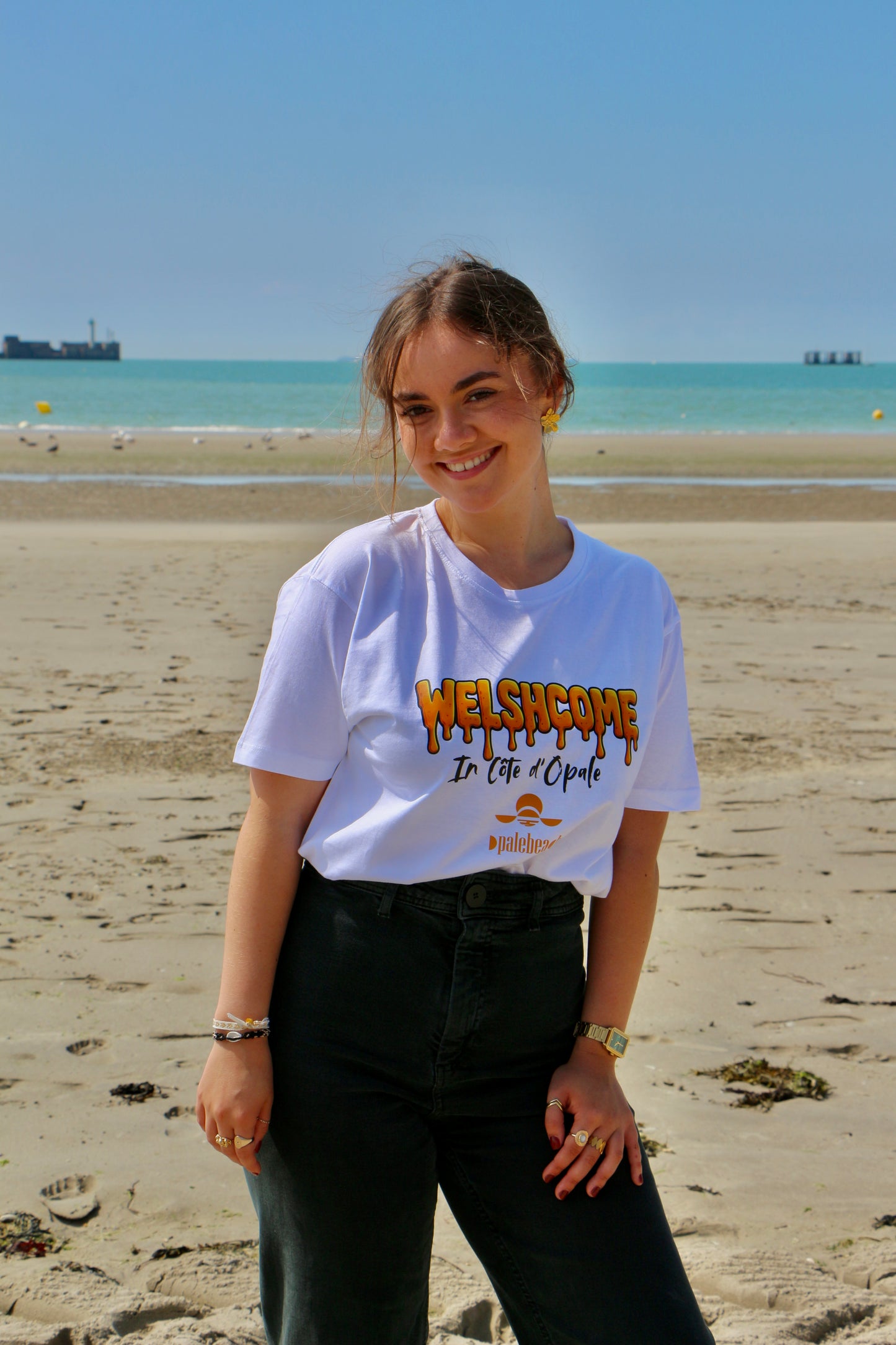 T-shirt WELSCOME "In Côte d'Opale" Mixte