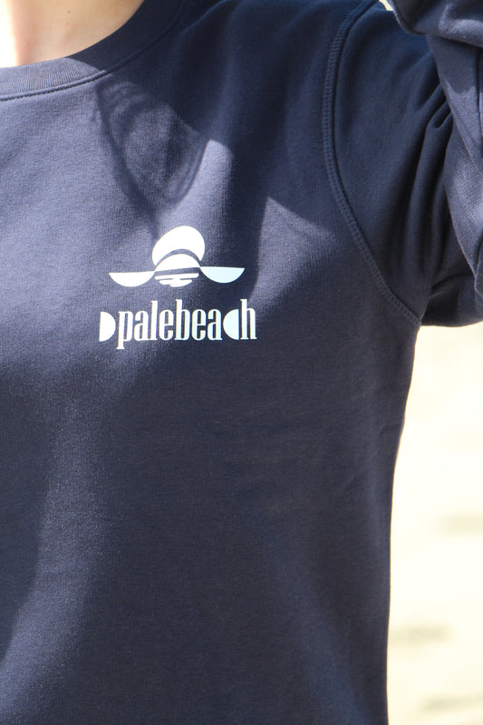 Pull col rond plage