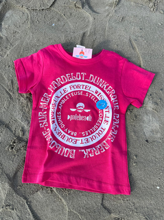 T-shirt plage de la Côte d'Opale Enfants