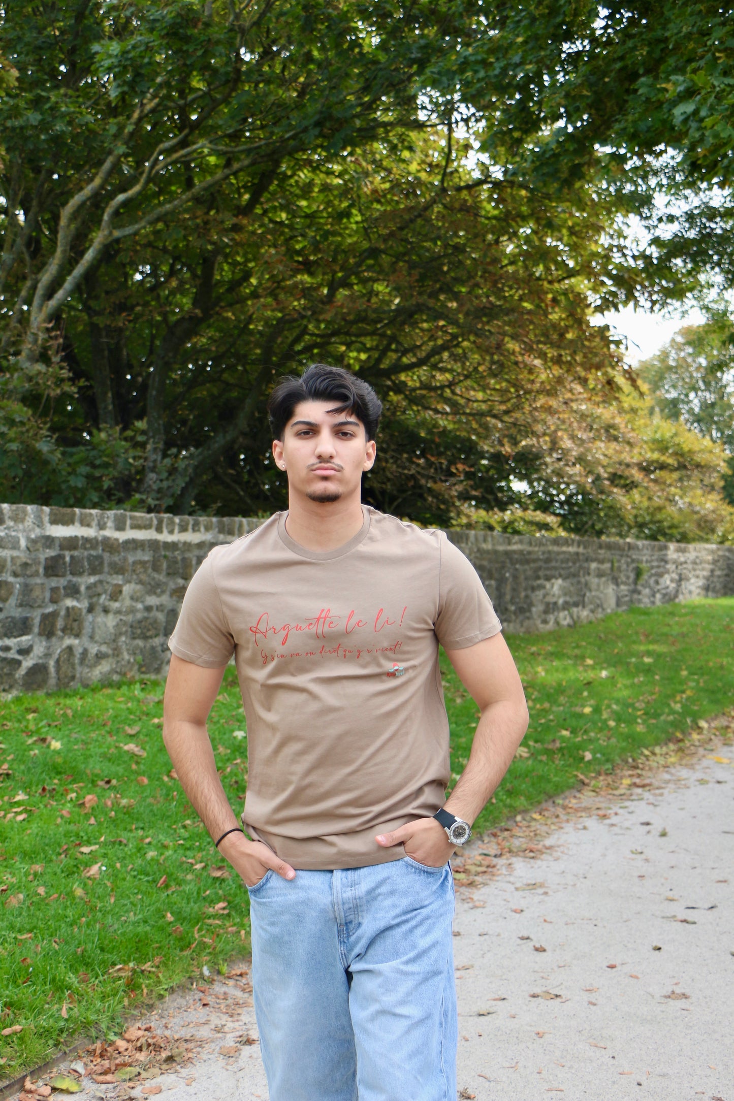 T-shirt "Arguette le li"