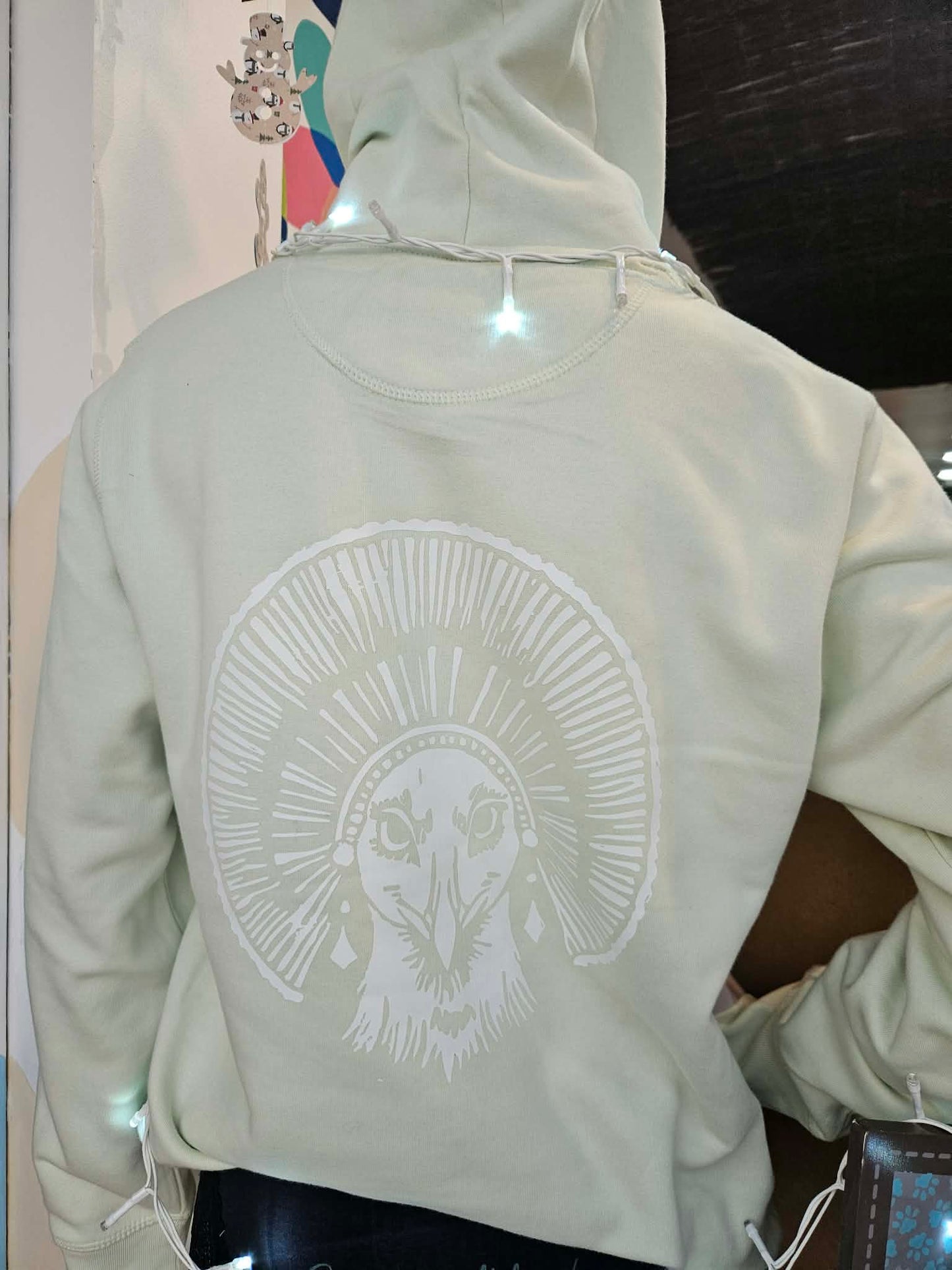 Sweat à capuche "rieuse"